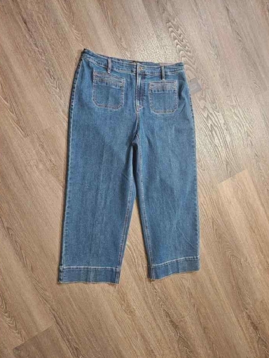 Denim - Classic Blue Women’s Crop Jeans